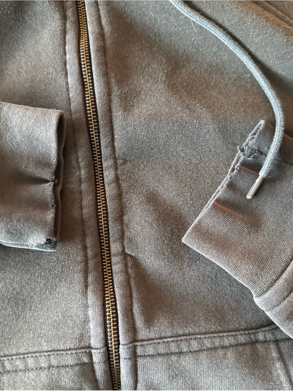 Flint and Tinder 10-Year Hoodie: Size L Hunter Green - Picture 7 of 7